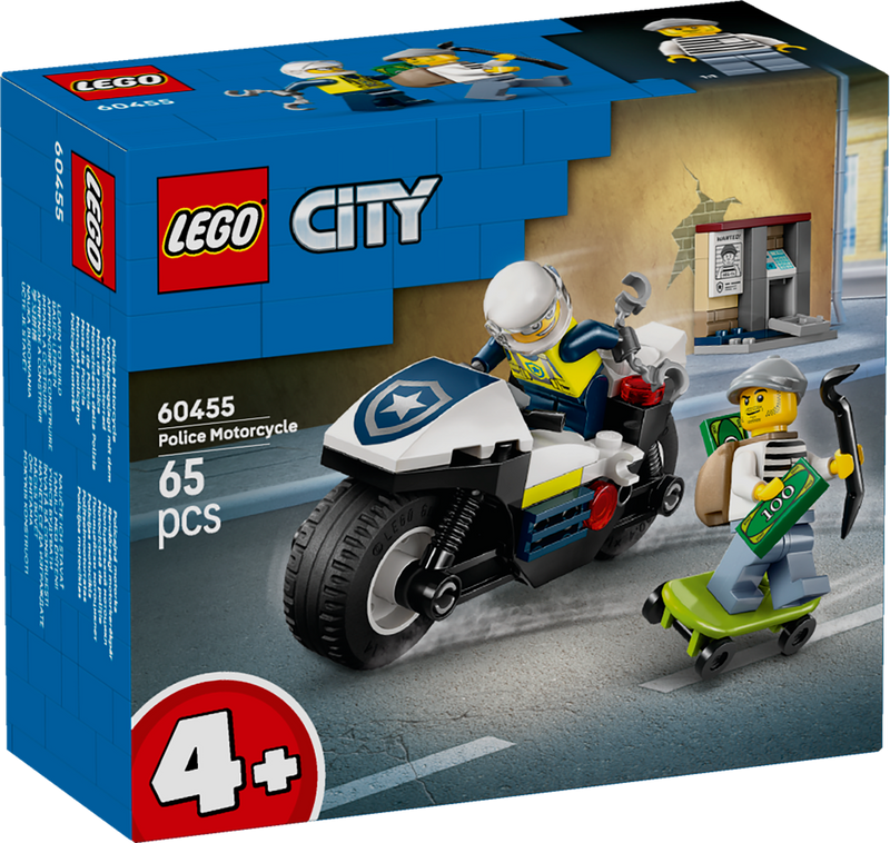 LEGO City 60455 Police Motorcycle Chase-2