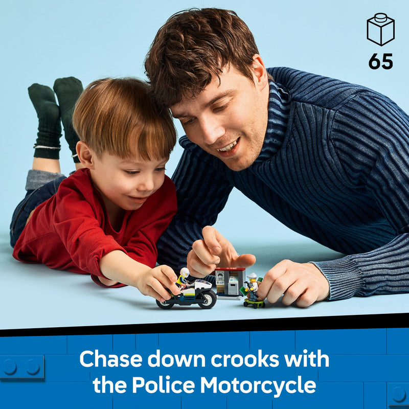LEGO City 60455 Police Motorcycle Chase-6