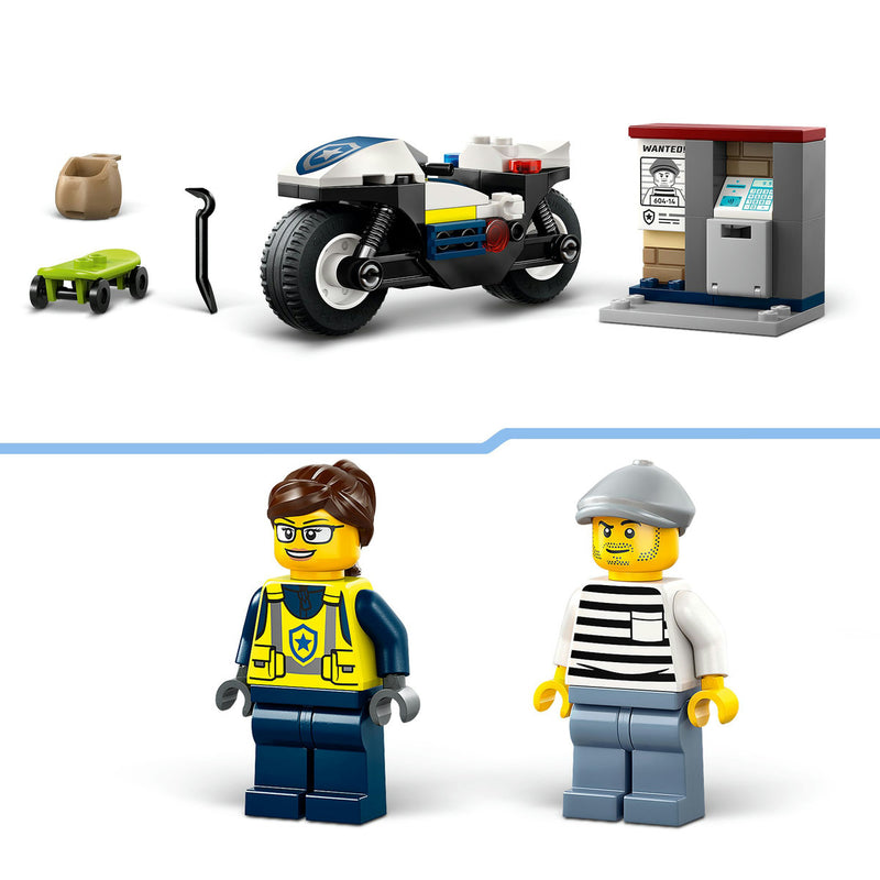 LEGO City 60455 Police Motorcycle Chase-4