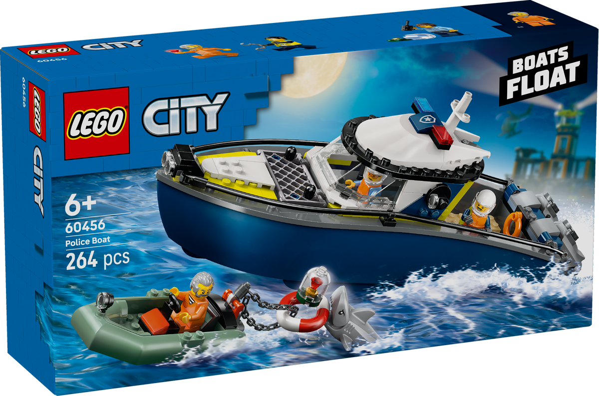 LEGO City 60456 Police Boat Chase-2