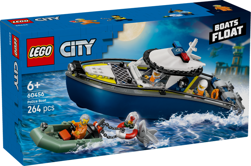 LEGO City 60456 Police Boat Chase-2
