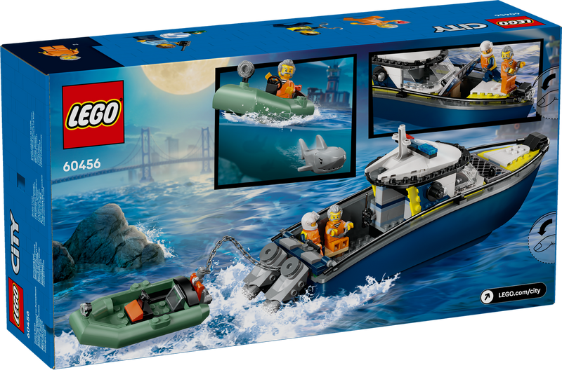 LEGO City 60456 Police Boat Chase-3