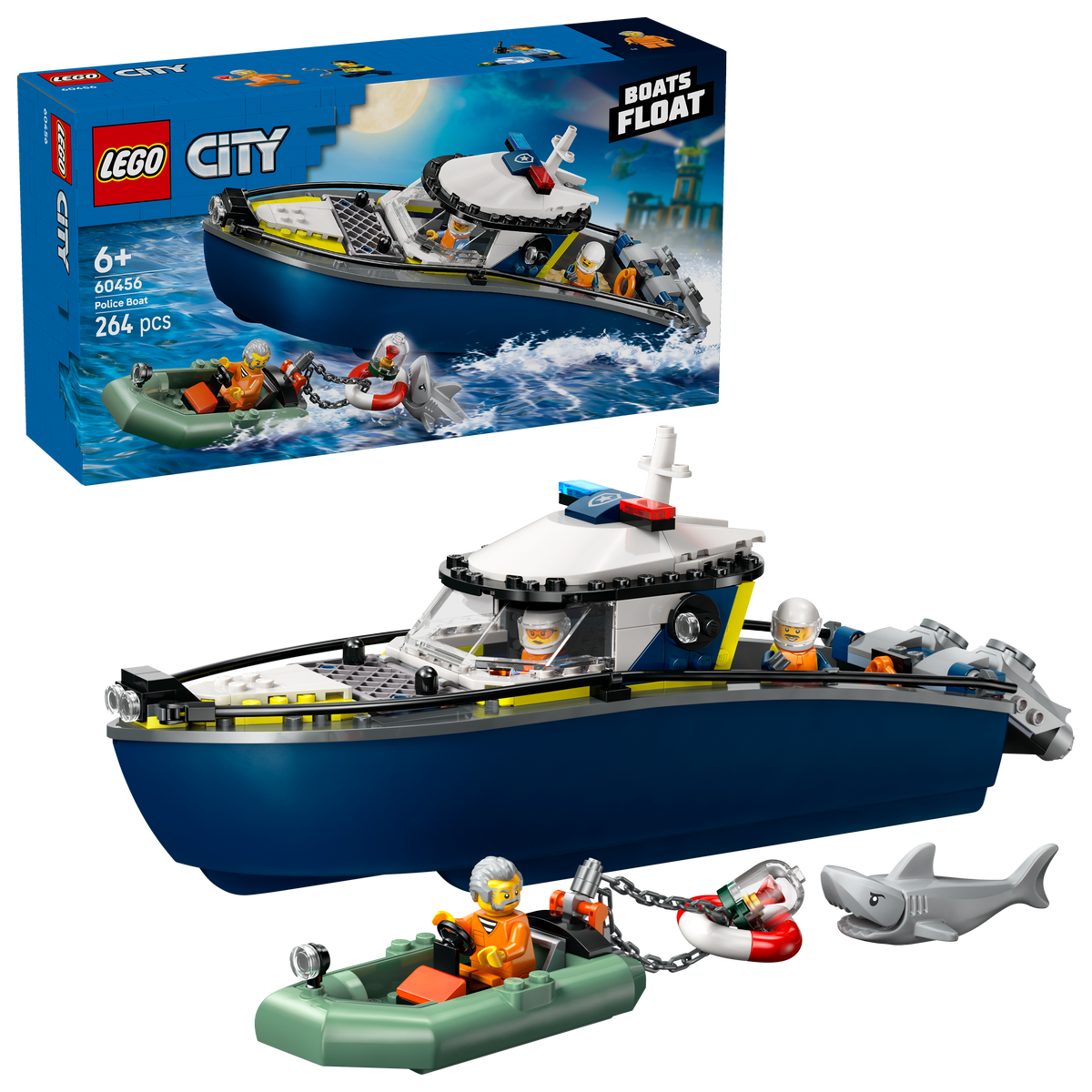 LEGO City 60456 Police Boat Chase-1