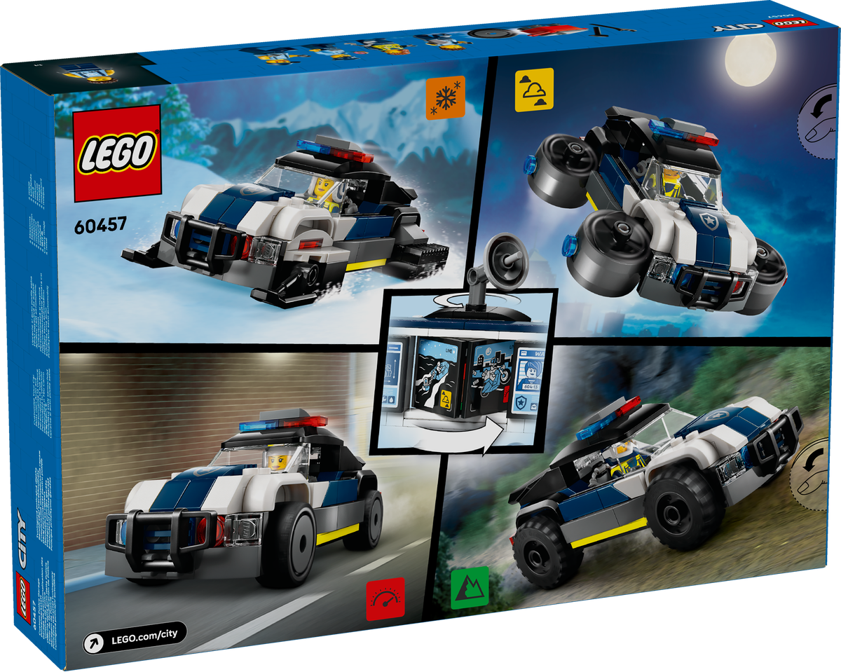 LEGO City 60457 Custom Police Car Garage-3