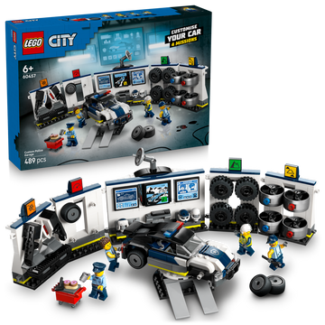LEGO City 60457 Custom Police Car Garage