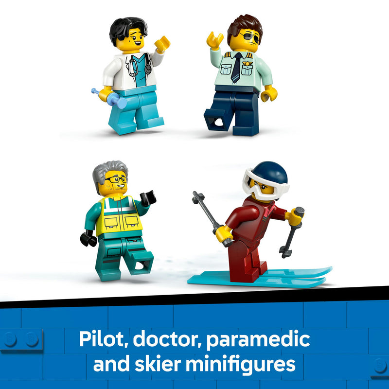 LEGO City 60465 Emergency Air Ambulance Airplane-5