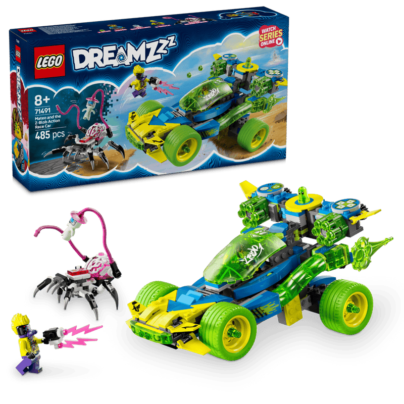 LEGO DREAMZzz 71491 Mateo and the Z-Blob Action Race Car-1