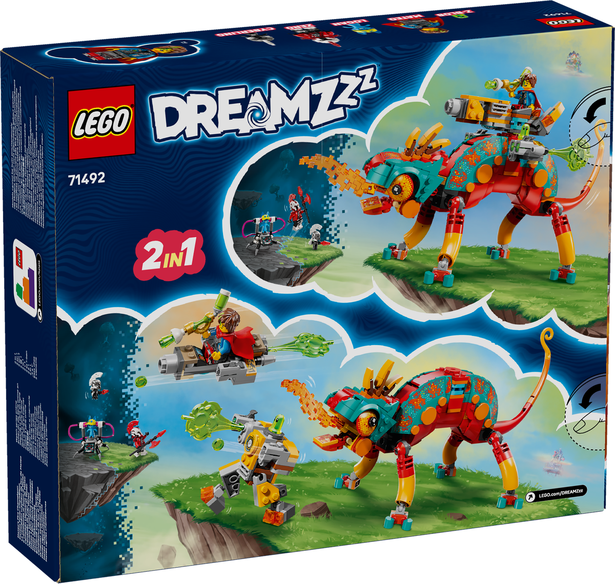 LEGO DREAMZzz 71492 Mateo's Fire Chameleon-3