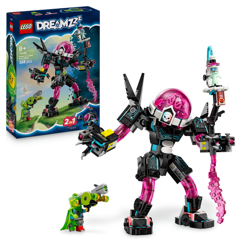 LEGO DREAMZzz 71495 Mateo vs. Cyber Brain Mech-1