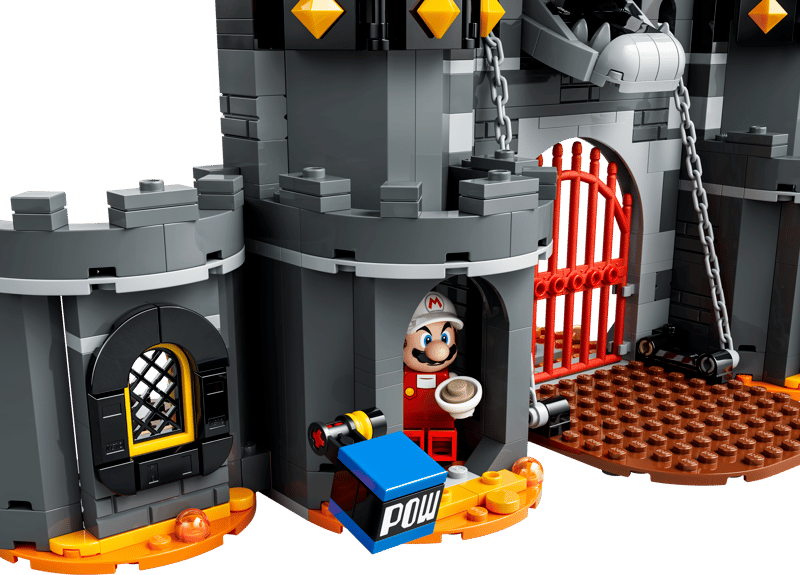 LEGO Super Mario 72060 Fire Mario & Bowser's Castle-2