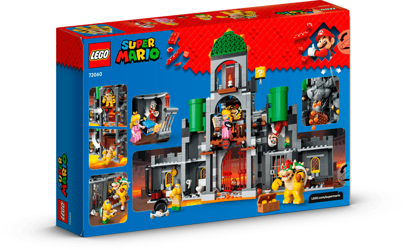 LEGO Super Mario 72060 Fire Mario & Bowser's Castle-1