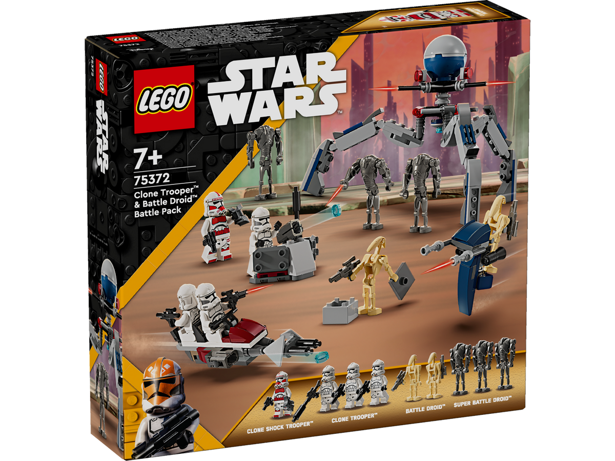 LEGO Star Wars 75372 Clone Trooper & Battle Droid Battle Pack-1