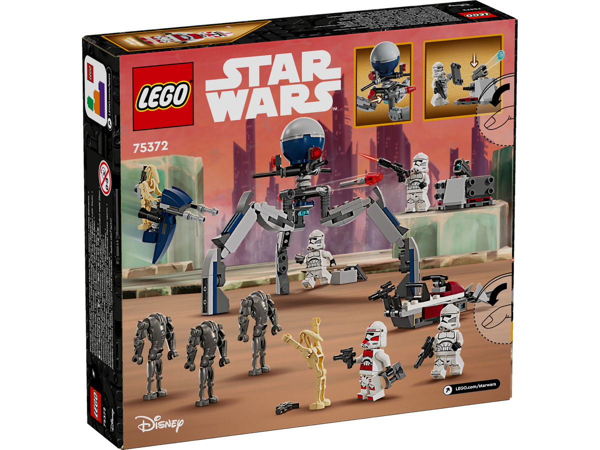 LEGO Star Wars 75372 Clone Trooper & Battle Droid Battle Pack-2