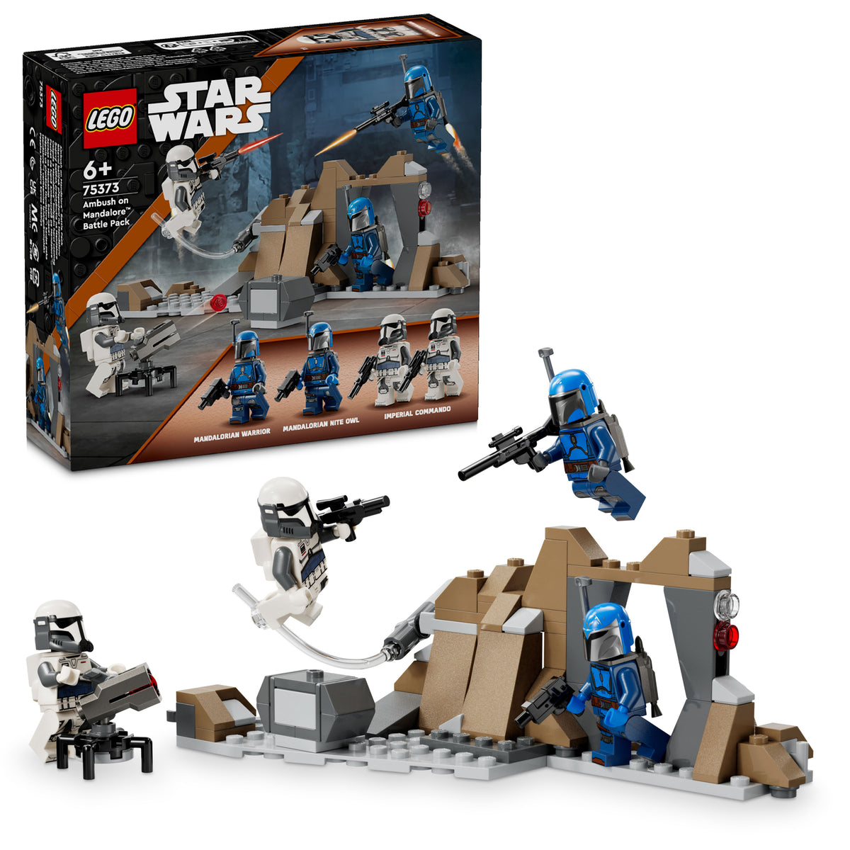 LEGO Star Wars  75373 Ambush on Mandalore Battle Pack-3