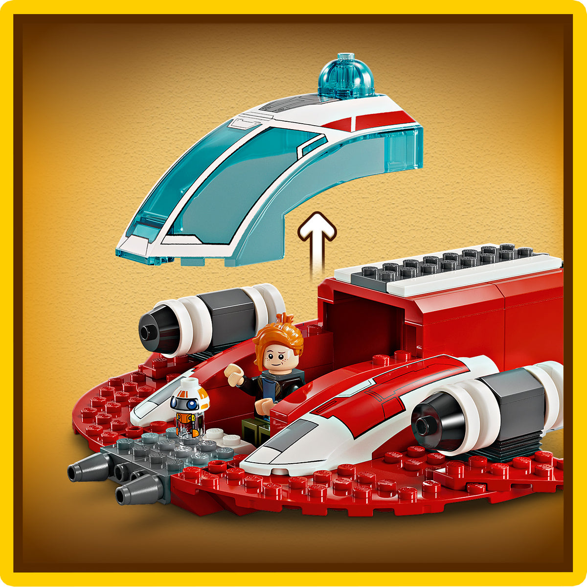 LEGO Star Wars 75384 The Crimson Firehawk-4