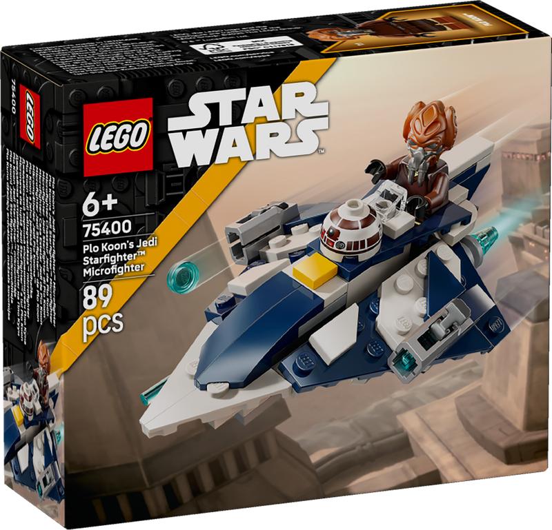 LEGO Star Wars 75400 Plo Koon's Jedi Starfighter Microfighter-2