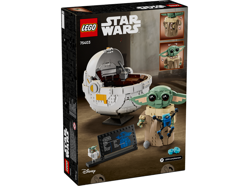 LEGO Star Wars 75403 Grogu with Hover Pram-3