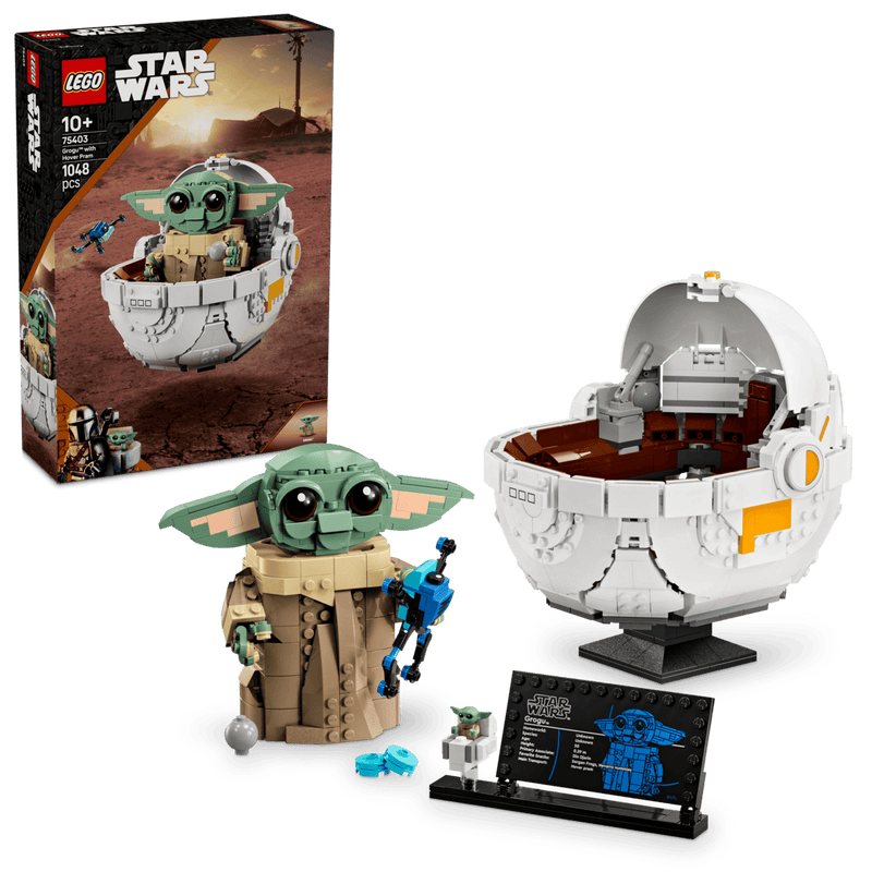 LEGO Star Wars 75403 Grogu with Hover Pram-1