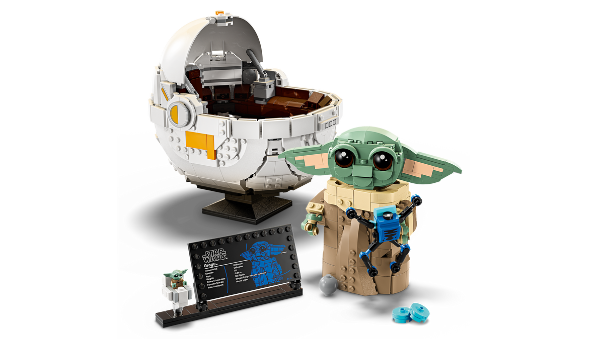 LEGO Star Wars 75403 Grogu with Hover Pram-6