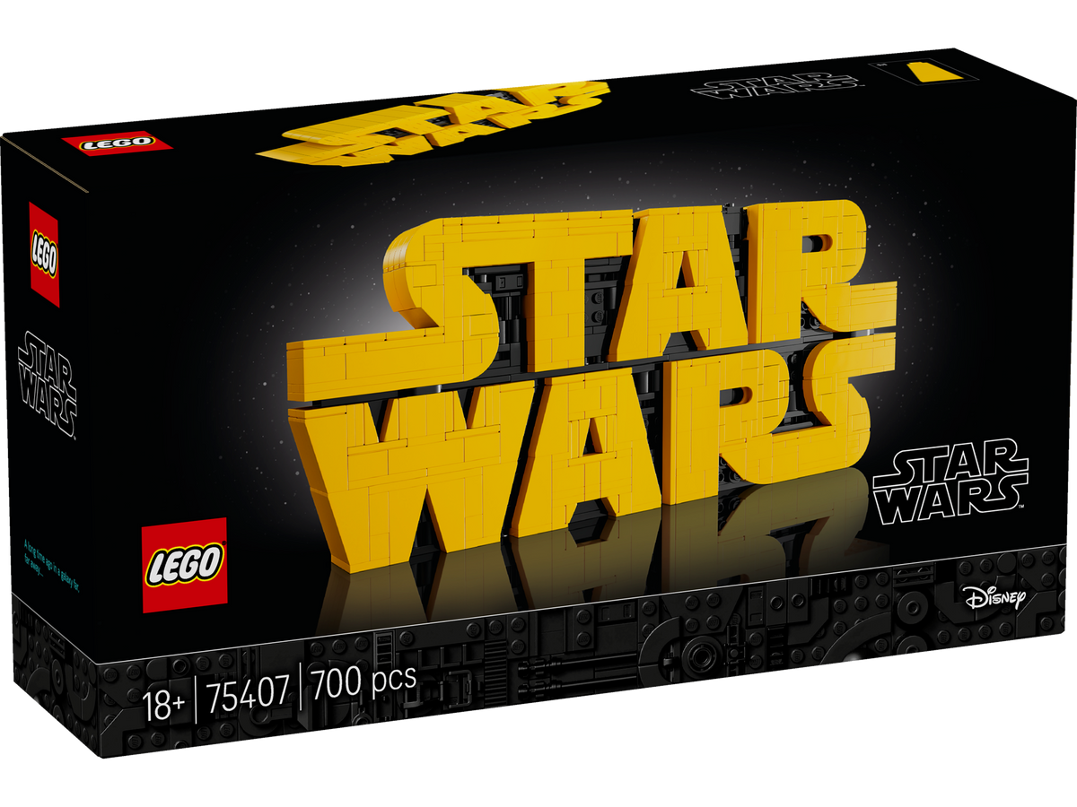 LEGO Star Wars 75407 Brick-Built Star Wars Logo-2