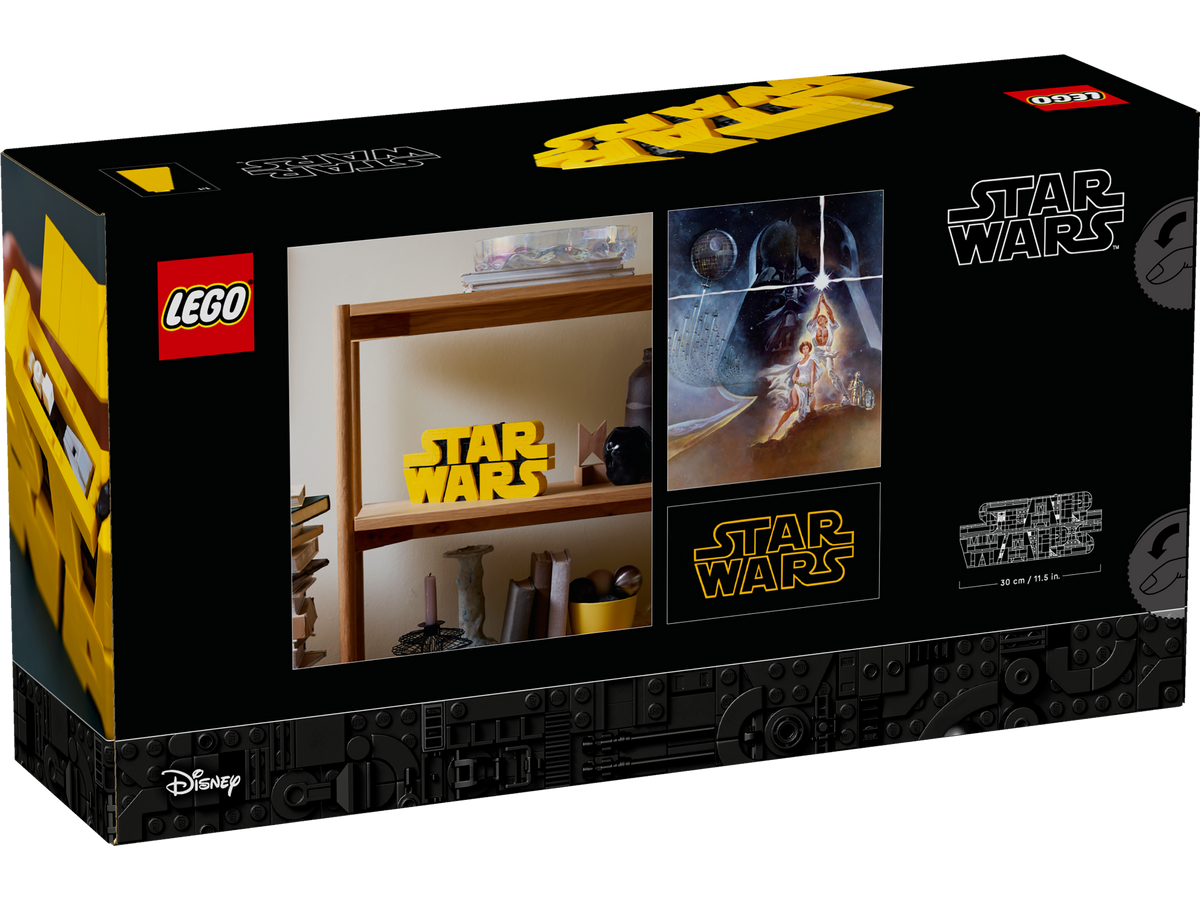LEGO Star Wars 75407 Brick-Built Star Wars Logo-3
