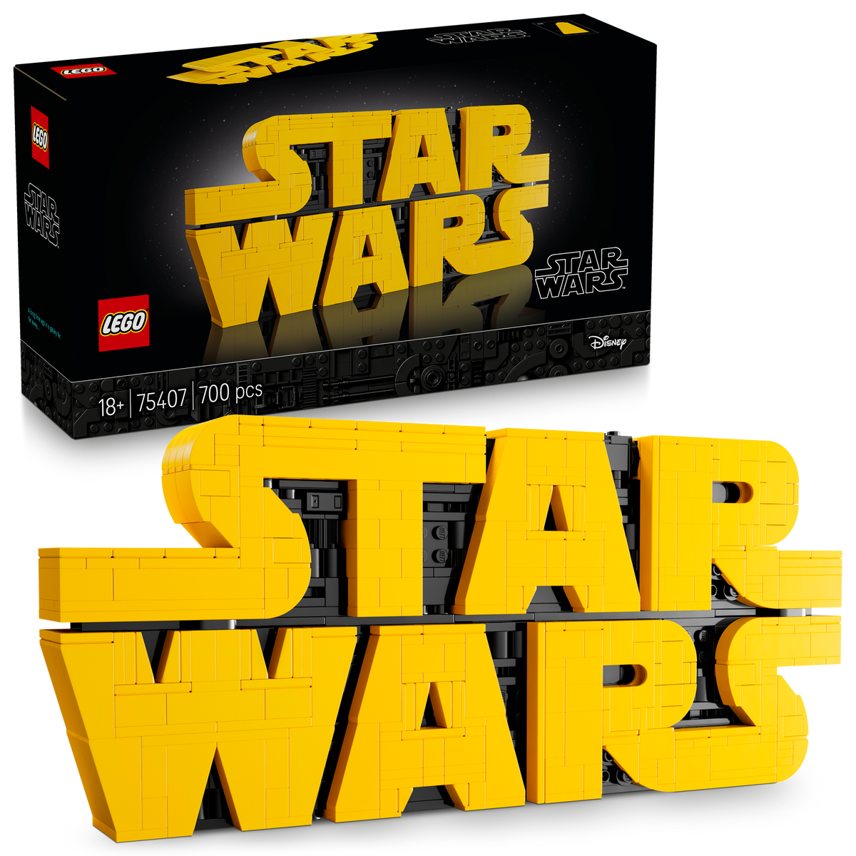 LEGO Star Wars 75407 Brick-Built Star Wars Logo-1