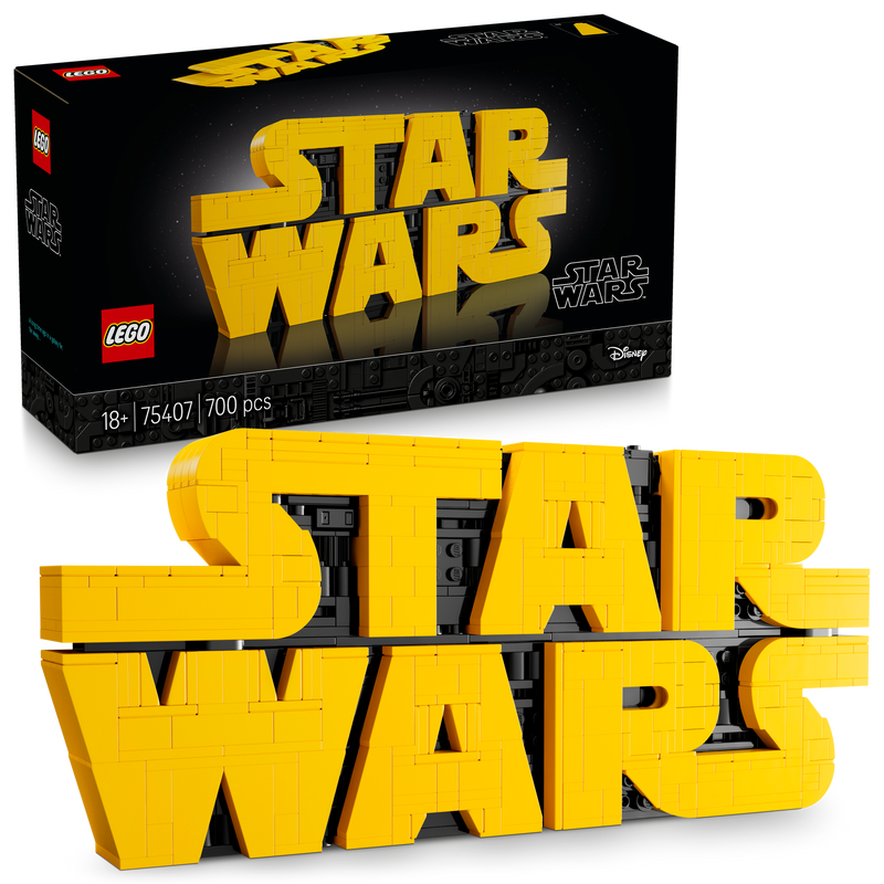 LEGO Star Wars 75407 Brick-Built Star Wars Logo-1