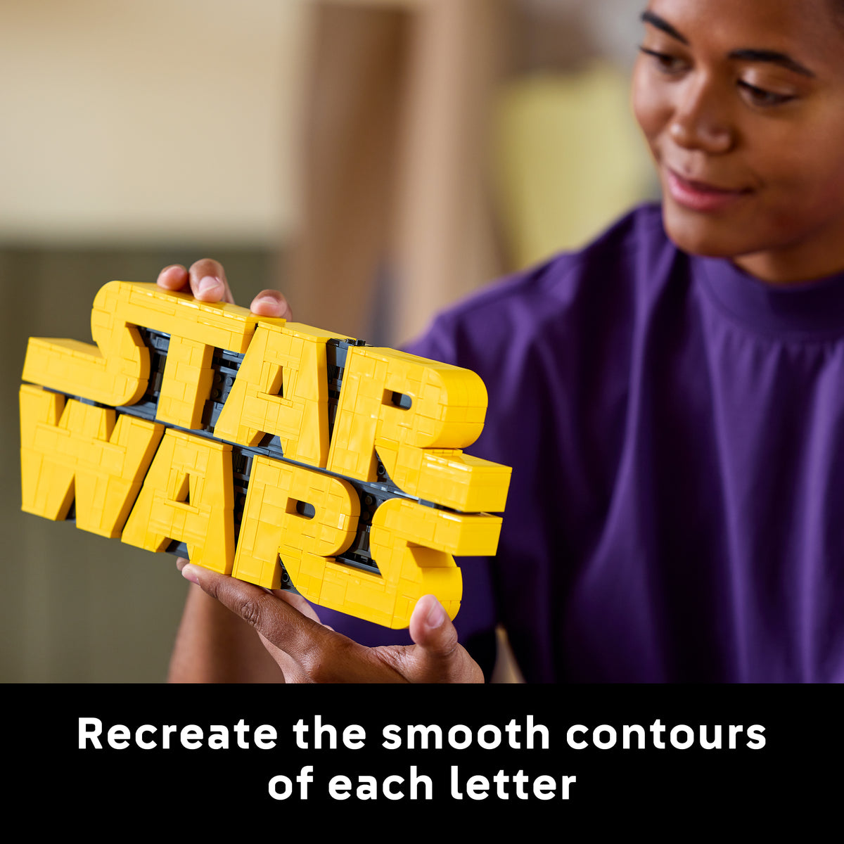 LEGO Star Wars 75407 Brick-Built Star Wars Logo-4