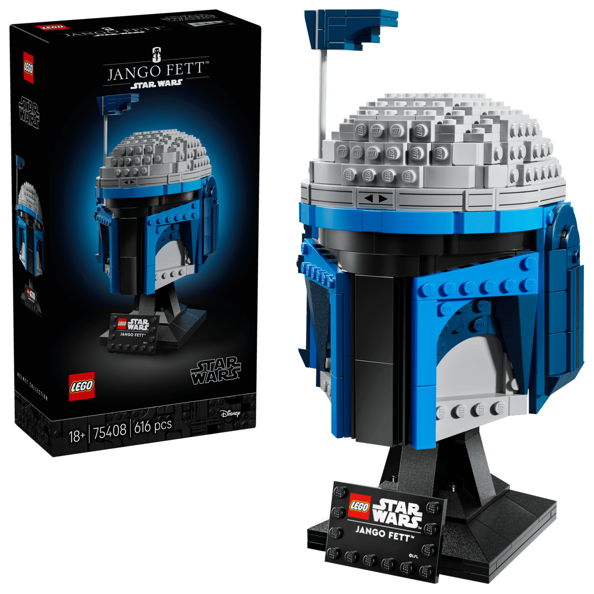 LEGO Star Wars 75408 Jango Fett Helmet-1