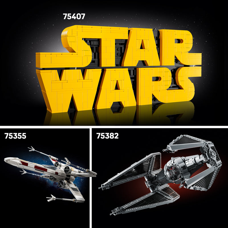 LEGO Star Wars 75407 Brick-Built Star Wars Logo-7
