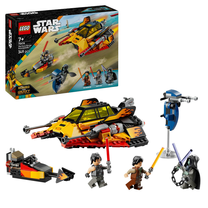 LEGO Star Wars 75414 The Force Burner Snowspeeder-1