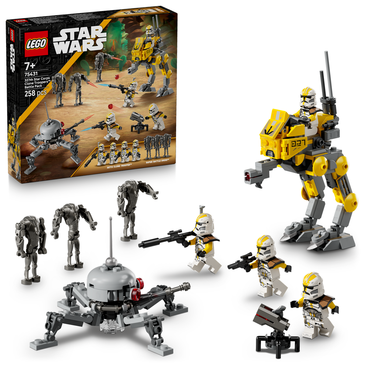LEGO Star Wars 75431 327th Star Corps Clone Troopers Battle Pack-1