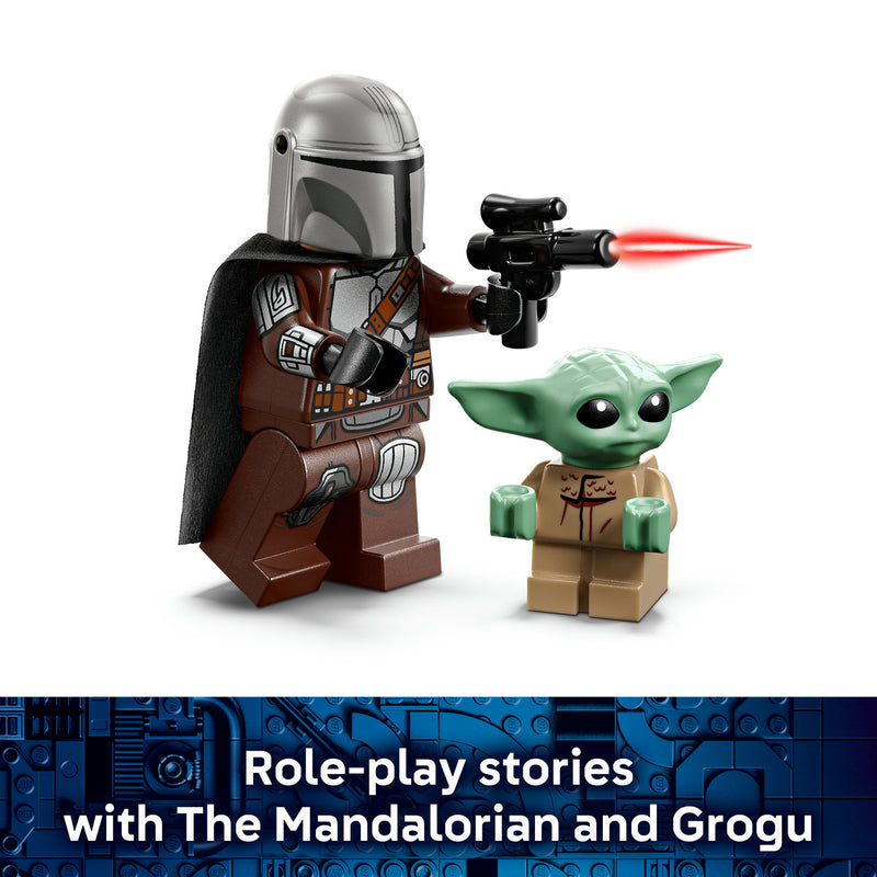 LEGO Star Wars 75436 The Mandalorian & Grogu's Speeder Bike-5