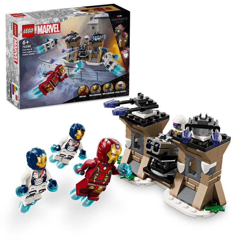 LEGO Marvel 76288 Iron Man & Iron Legion vs. Hydra Soldier-1