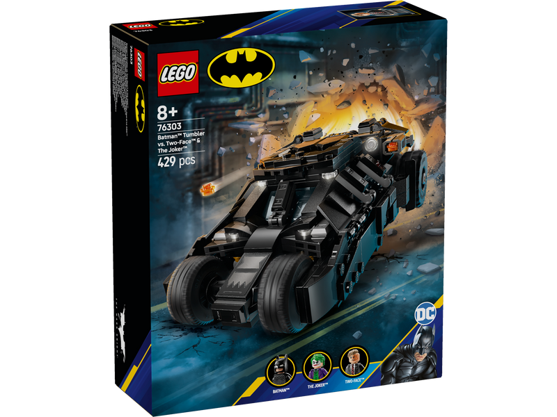 LEGO DC Comics 76303 Batman Tumbler vs. Two-Face & The Joker-2