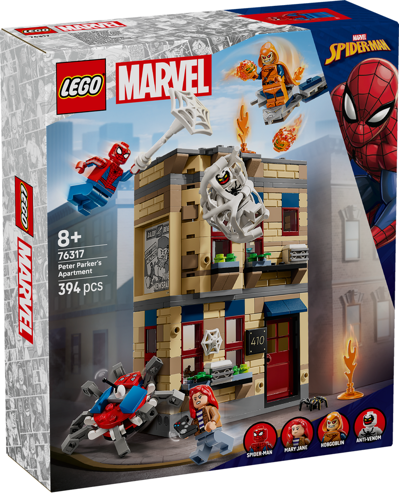 LEGO Marvel 76317 Peter Parker’s Apartment-2