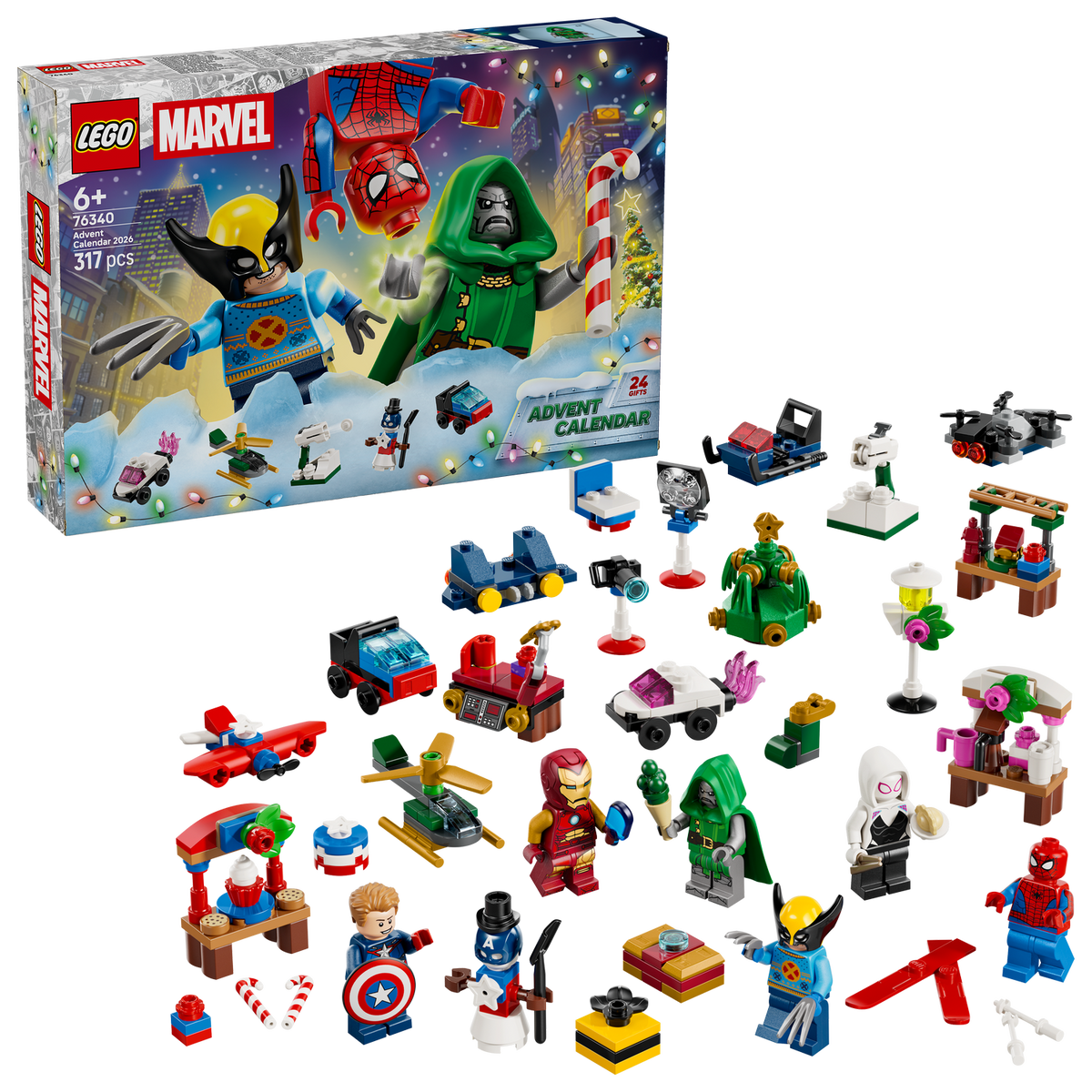 LEGO Marvel 76340 Advent Calendar 2026-1