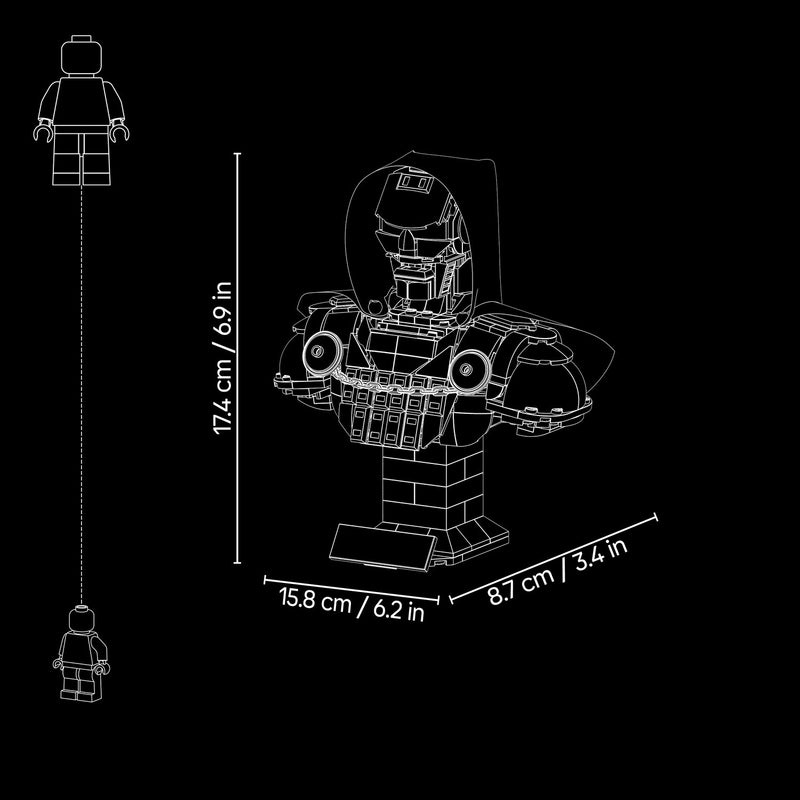 LEGO Marvel 76345 Doctor Doom Bust-3