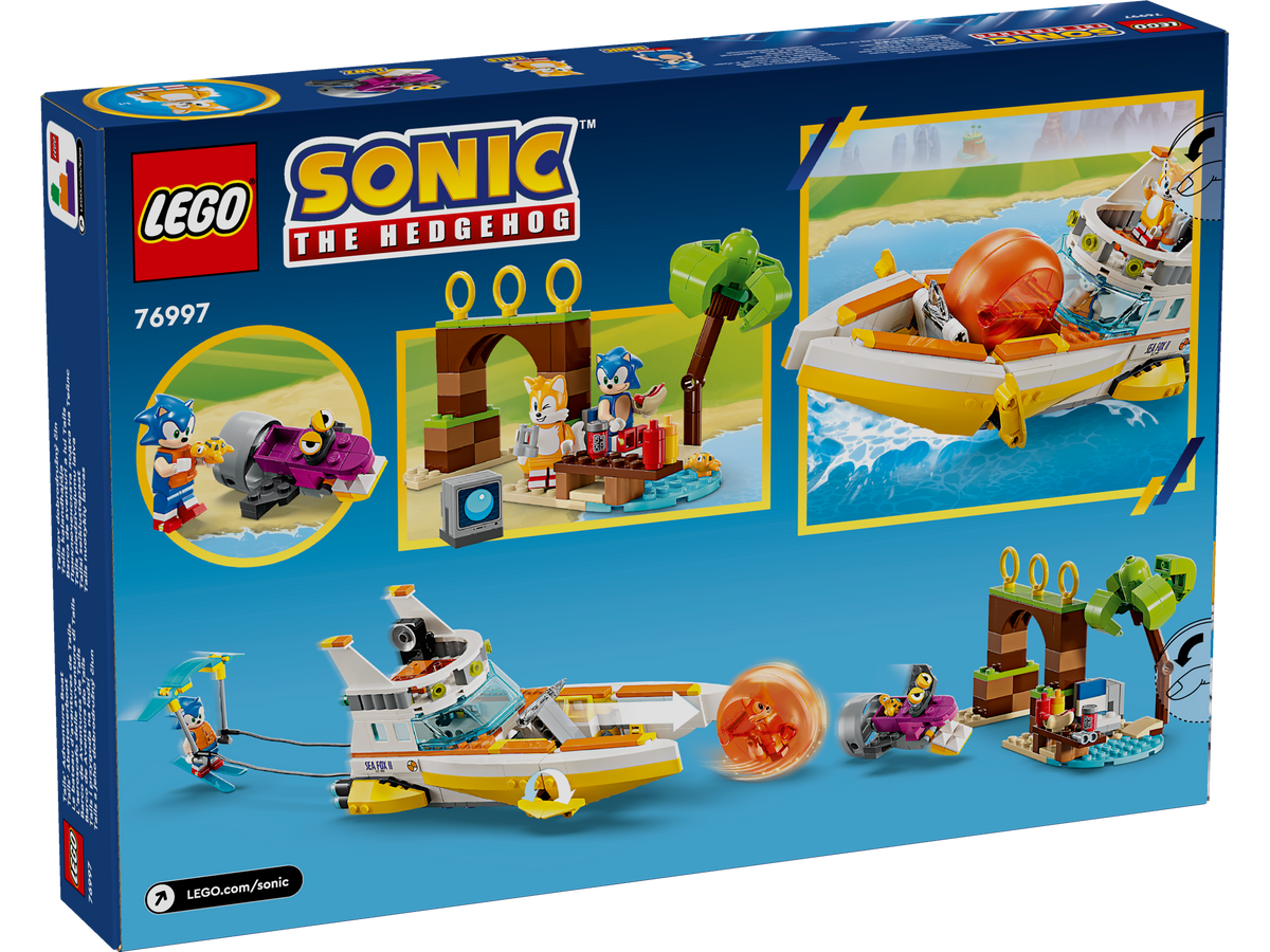 LEGO Sonic the Hedgehog 76997 Tails' Adventure Boat-3