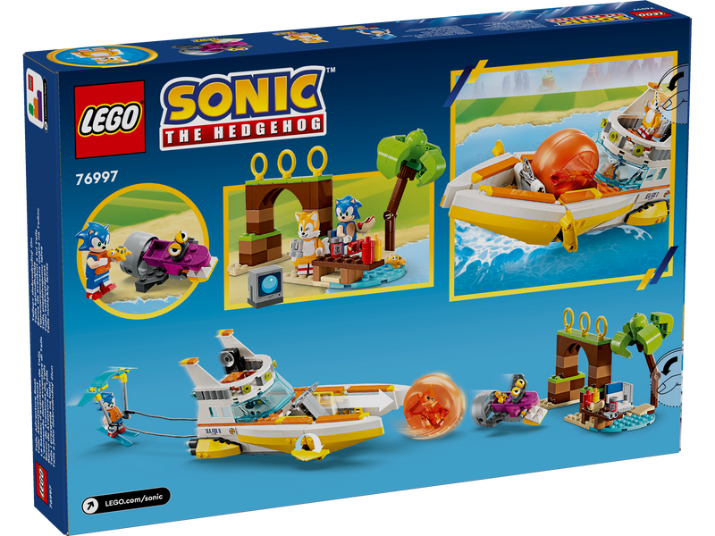 LEGO Sonic the Hedgehog 76997 Tails' Adventure Boat-3