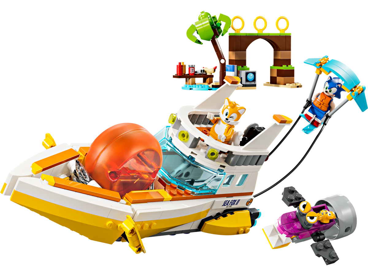 LEGO Sonic the Hedgehog 76997 Tails' Adventure Boat-4