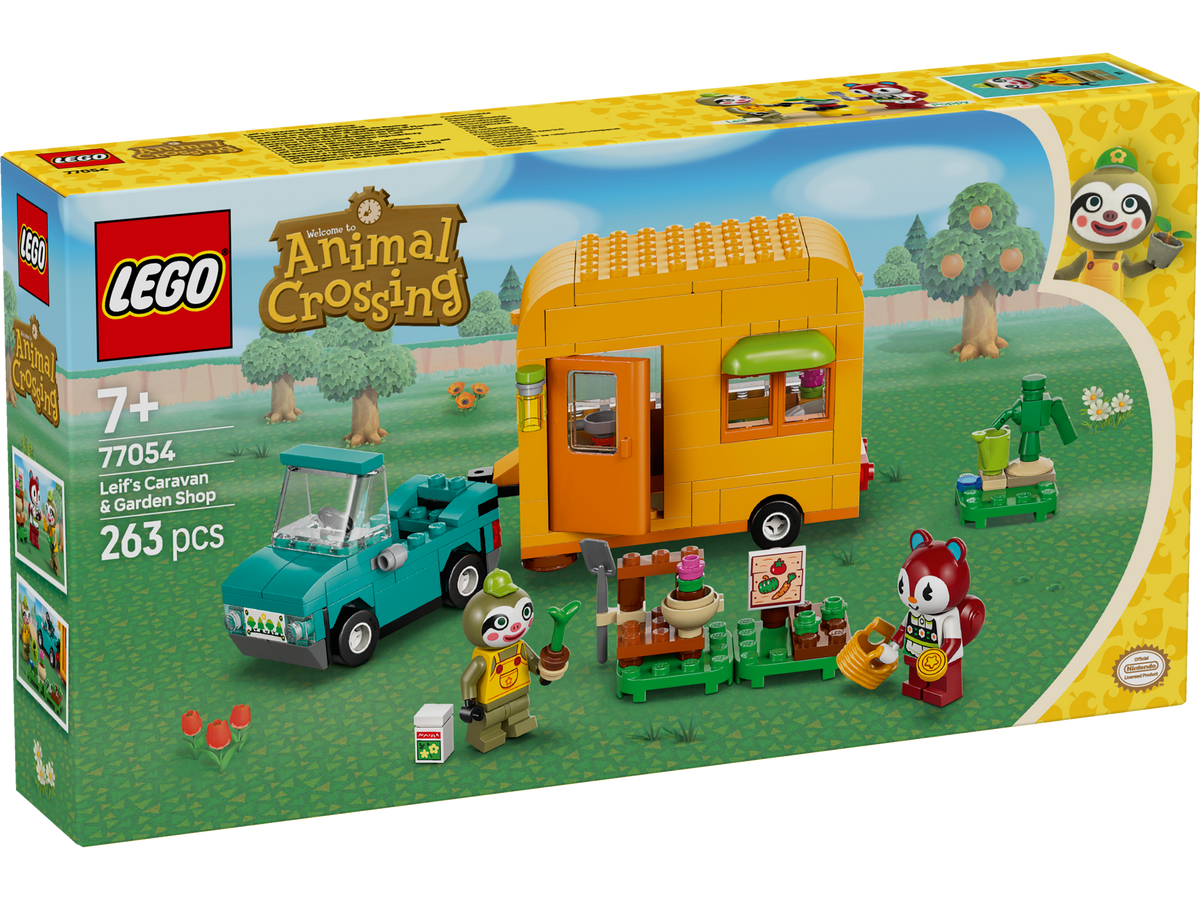 LEGO Animal Crossing 77054 Leif's Caravan & Garden Shop-2