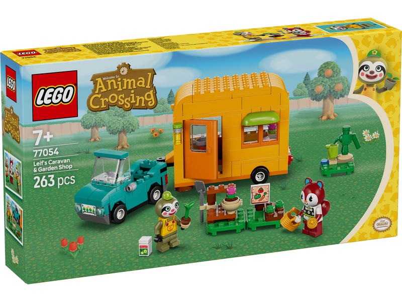 LEGO Animal Crossing 77054 Leif's Caravan & Garden Shop-2