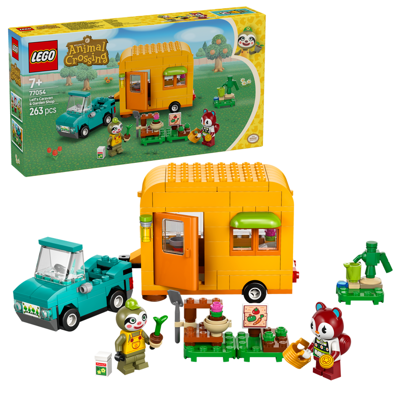 LEGO Animal Crossing 77054 Leif's Caravan & Garden Shop-1