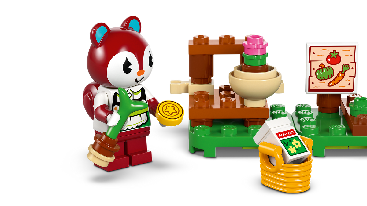 LEGO Animal Crossing 77054 Leif's Caravan & Garden Shop-4