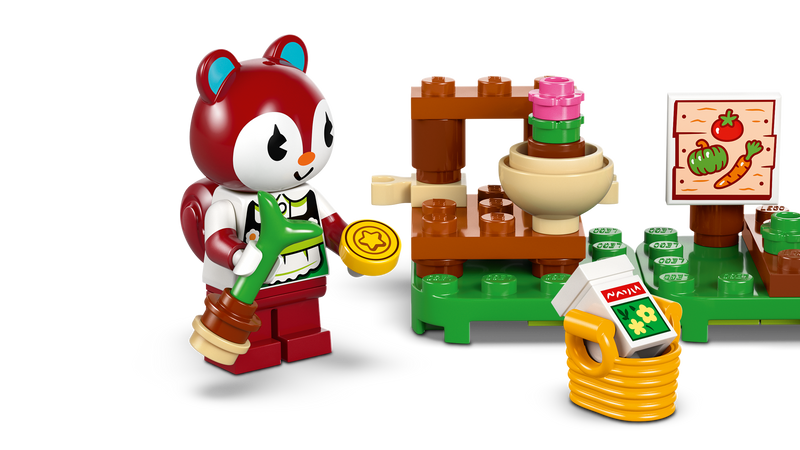 LEGO Animal Crossing 77054 Leif's Caravan & Garden Shop-4