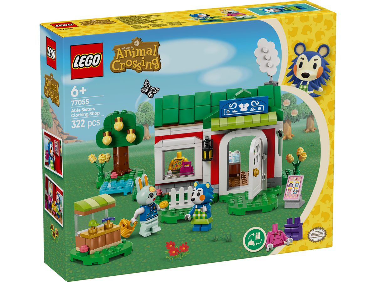 LEGO Animal Crossing 77055 Able Sisters Clothing Shop-2