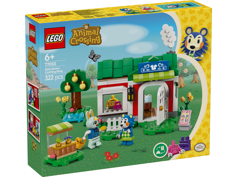 LEGO Animal Crossing 77055 Able Sisters Clothing Shop-2