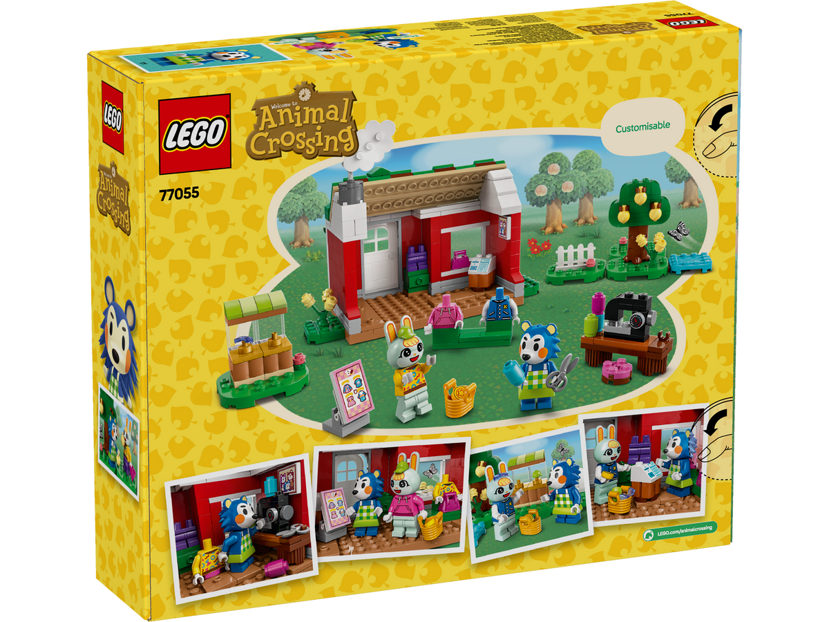 LEGO Animal Crossing 77055 Able Sisters Clothing Shop-3