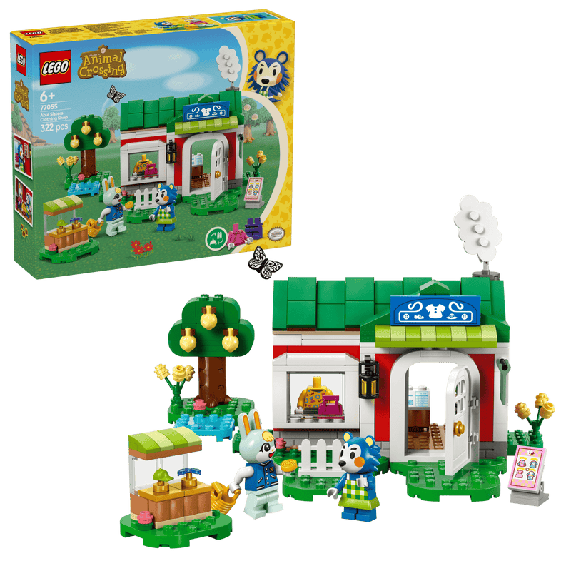 LEGO Animal Crossing 77055 Able Sisters Clothing Shop-1